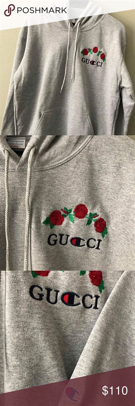 champion x gucci hoodie|Gucci Hoodies for Men .